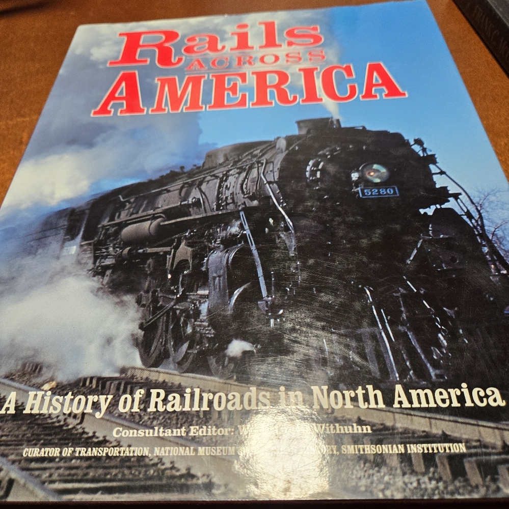 RAILS ACROSS AMERICA  TRAIN BOOK